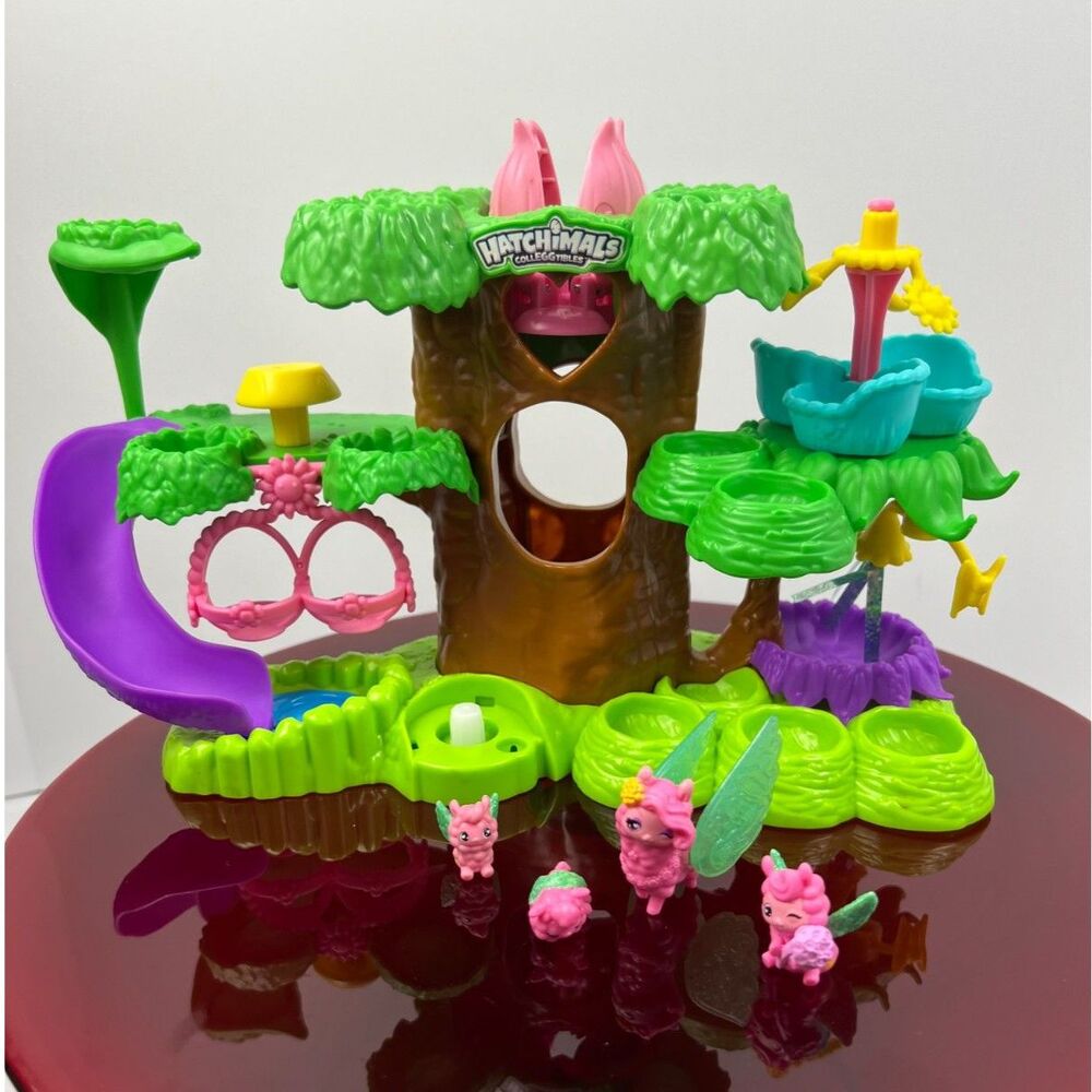 Hatchimals CollEGGtibles Hatchery Nursery / Rainbow-Cation Llama Lot